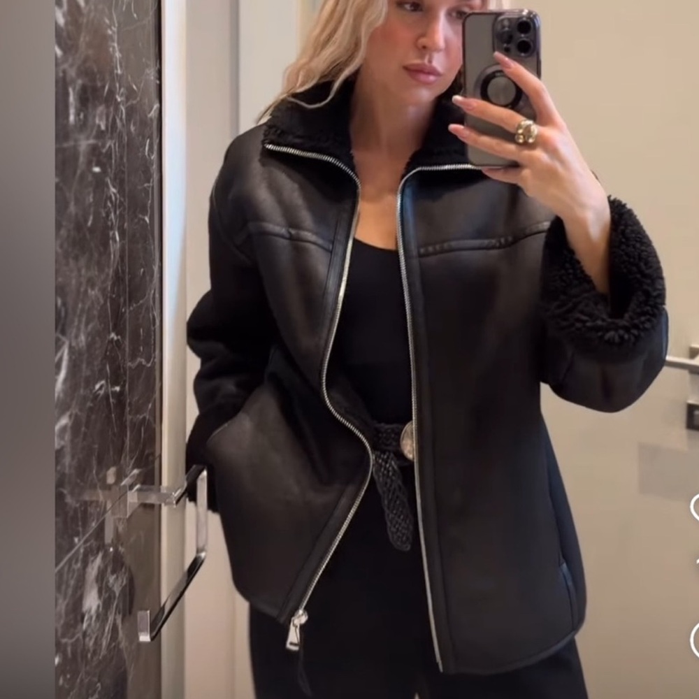 Zara Double Face Coat Zw Collection - image 2